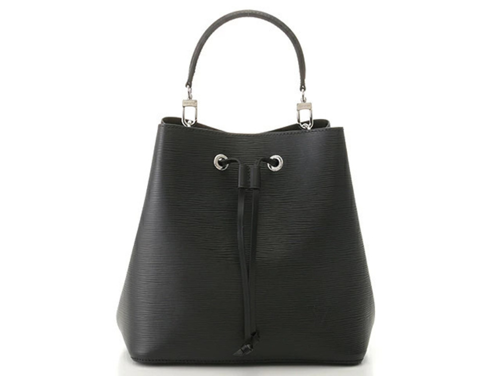 LOUIS VUITTON Bag Shoulder Neo Noe Epi Noir Black